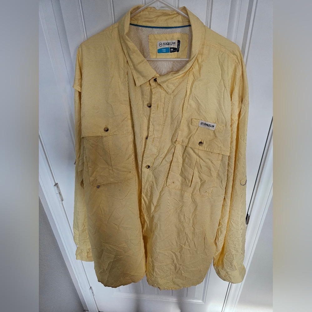 Magellan 4xl long sleeve fish gear shirt
